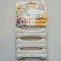 Dog Chew 4.5" White Bleached Pressed Bone Dog Food